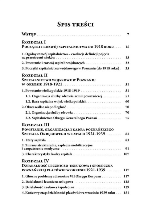 Dzieje szpitalnictwa wojskowego w Poznaniu Dzieje szpitalnictwa wojskowego w Poznaniu