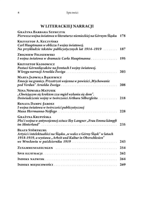 I wojna światowa na Śląsku. Historia – literatura – kultura I wojna światowa na Śląsku. Historia – literatura – kultura