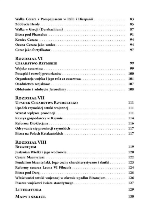 Podręcznik historii wojskowości powszechnej. Rzym i Bizancjum Podręcznik historii wojskowości powszechnej. Rzym i Bizancjum