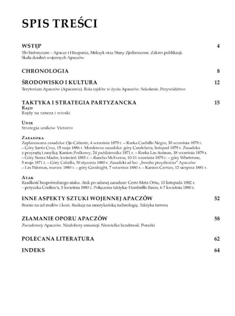 Taktyka Apaczów 1830 - 1886 Taktyka Apaczów 1830 - 1886