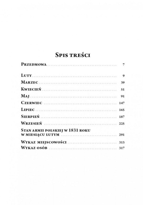 Bitwy i potyczki stoczone przez wojsko polskie w roku 1831 Bitwy i potyczki stoczone przez wojsko polskie w roku 1831