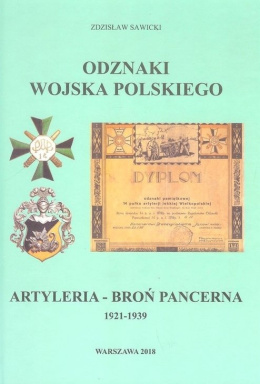 Odznaki Wojska Polskiego. Artyleria - Broń pancerna 1921-1939