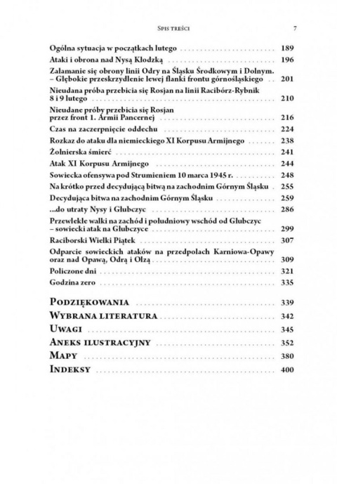 Ostatni wawrzyn Geneza i dzieje walk na Górnym Śląsku od stycznia do maja 1945 roku Ostatni wawrzyn Geneza i dzieje walk na Górnym Śląsku od stycznia do maja 1945 roku