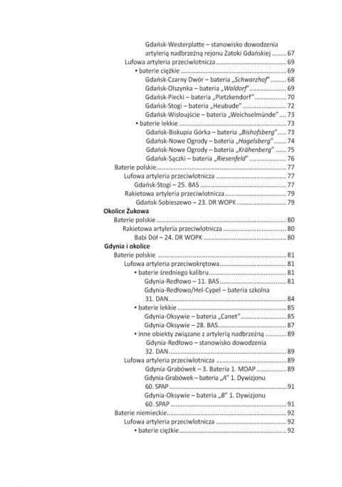Artyleria nadbrzeżna polskiego wybrzeża. Kompendium i przewodnik Artyleria nadbrzeżna polskiego wybrzeża. Kompendium i przewodnik