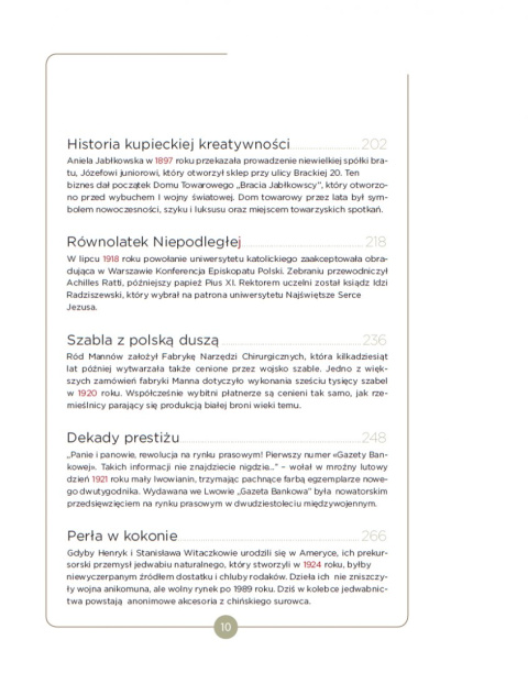 Perły, perełki Rzeczypospolitej. Prekursorzy - Przedsiębiorcy - Patrioci Perły, perełki Rzeczypospolitej. Prekursorzy - Przedsiębiorcy - Patrioci