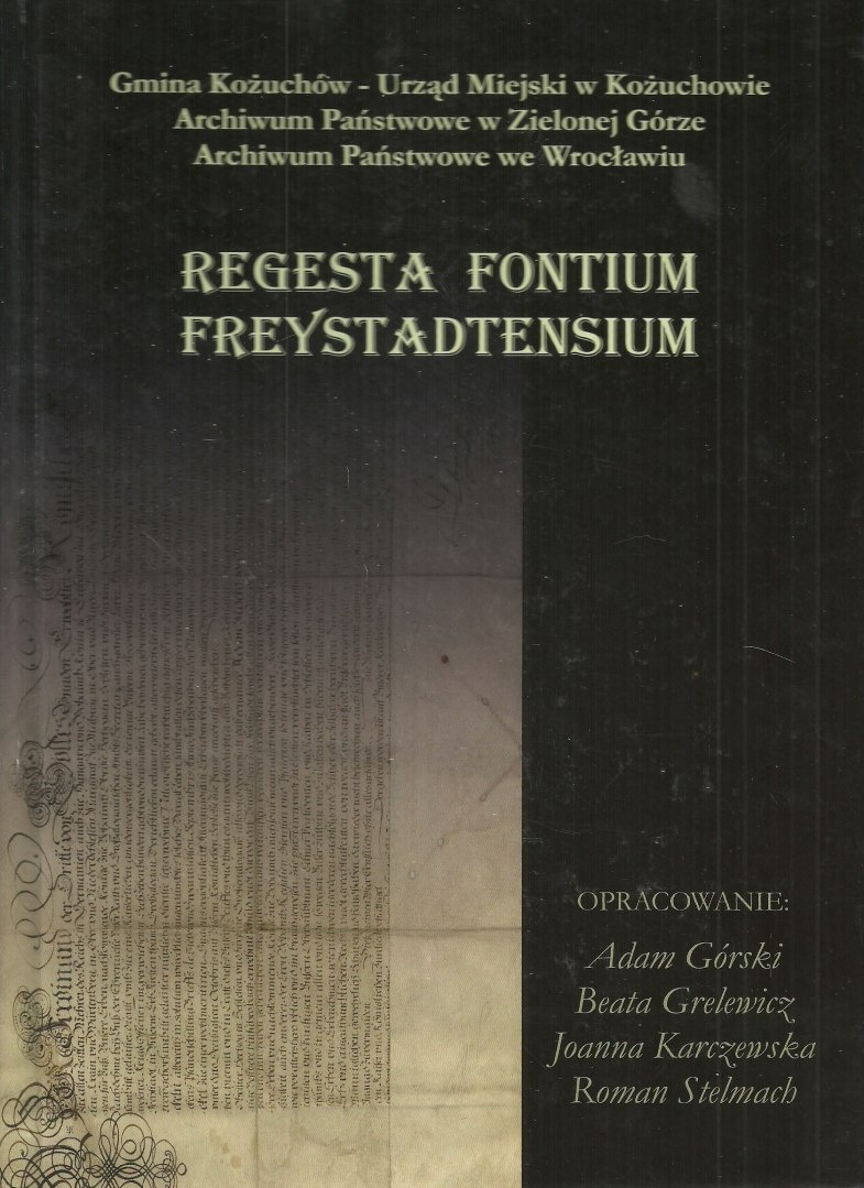 Regesta Fontiu Freystadtensium