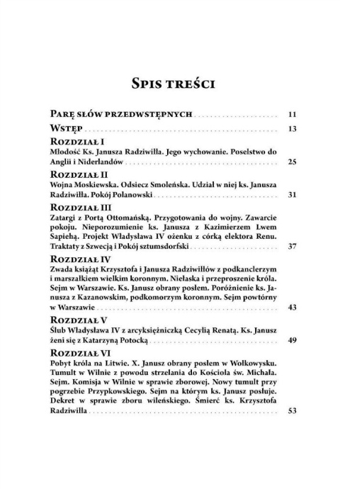 Życie Janusza Radziwiłła Życie Janusza Radziwiłła