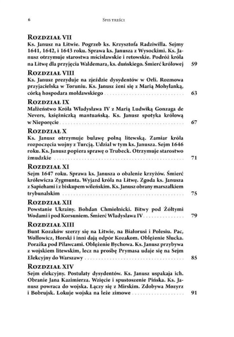 Życie Janusza Radziwiłła Życie Janusza Radziwiłła