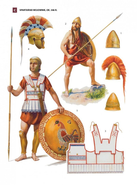 Wojownik spartański 735-331 przed Chr. Wojownik spartański 735-331 przed Chr.
