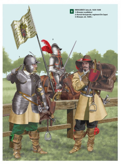 Armie cesarskie wojny trzydziestoletniej 1618-1648 (2). Kawaleria Armie cesarskie wojny trzydziestoletniej 1618-1648 (2). Kawaleria