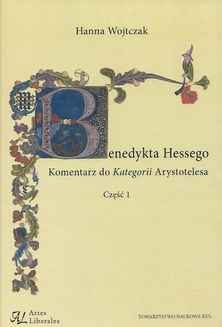 Benedykta Hessego Komentarz do Kategorii Arystotelesa Część 1
