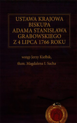 Ustawa krajowa biskupa Adama Stanisława Grabowskiego z 4 lipca 1766 roku