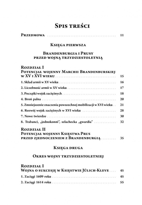 Historia armii pruskiej do 1740 roku Tom I Historia armii pruskiej do 1740 roku Tom I