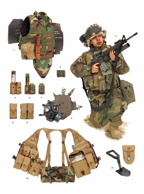 Umundurowanie i wyposażenie jednostek piechoty USMC 2000-2012 Umundurowanie i wyposażenie jednostek piechoty USMC 2000-2012