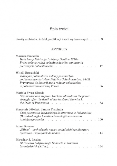 Studia z dziejów średniowiecza Tom 23 Studia z dziejów średniowiecza Tom 23