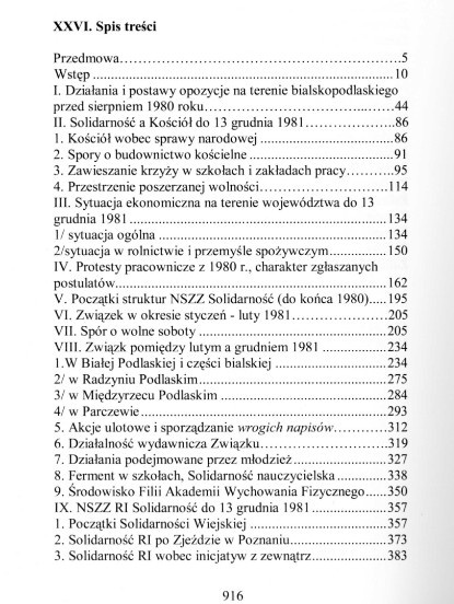 Solidarność na terenie województwa bialskopodlaskiego w latach 1980-1989 Solidarność na terenie województwa bialskopodlaskiego w latach 1980-1989