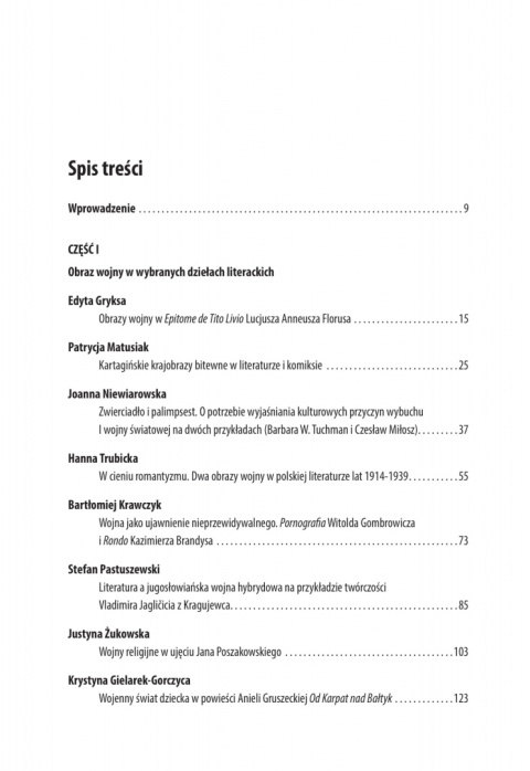 Wojna jako źródło inspiracji w kulturze i sztuce Wojna jako źródło inspiracji w kulturze i sztuce