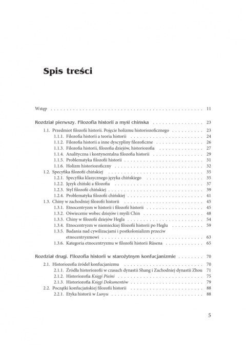 Chińska filozofia historii. Od początków do końca XVIII wieku Chińska filozofia historii. Od początków do końca XVIII wieku