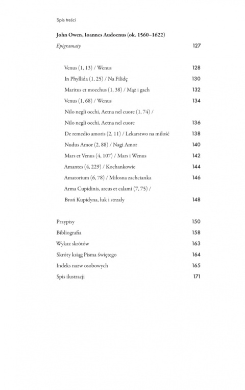 Łuk i kołczan. Łacińskie epigramaty miłosne (XV-XVII wiek) Łuk i kołczan. Łacińskie epigramaty miłosne (XV-XVII wiek)