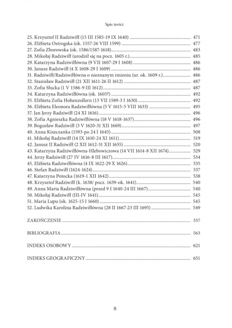 Śmierci nie udało się pokonać. Historia biologiczna książąt Radziwiłłów na Birżach i Dubinkach (koniec XV wieku - XVII wiek) Śmierci nie udało się pokonać. Historia biologiczna książąt Radziwiłłów na Birżach i Dubinkach (koniec XV wieku - XVII wiek)