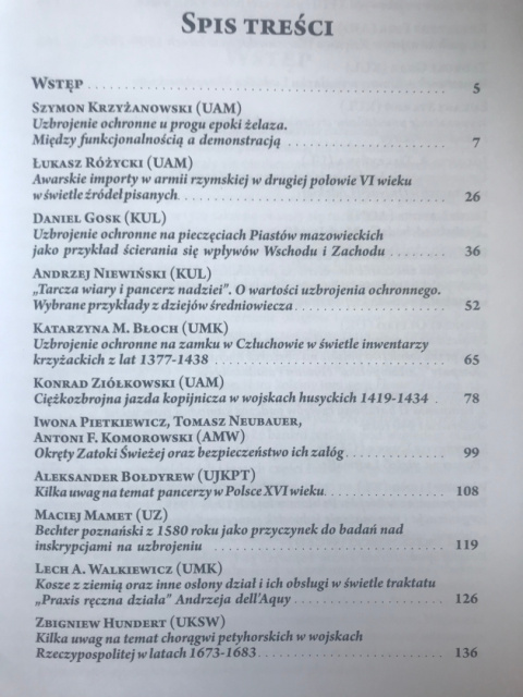 W pancerzu przez wieki Z dziejów wojskowości polskiej i powszechnej W pancerzu przez wieki Z dziejów wojskowości polskiej i powszechnej