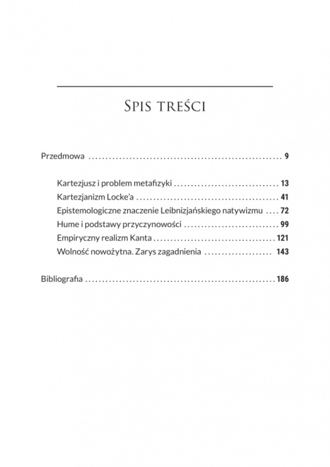 Wolność nowożytna oraz inne szkice z filozofii XVII i XVIII wieku Wolność nowożytna oraz inne szkice z filozofii XVII i XVIII wieku