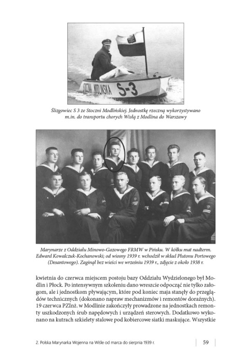 Marynarka Wojenna Polski Odrodzonej Tom 3. Komandor Kanafoyski i Oddział Wydzielony "Wisła" w 1939 r. Marynarka Wojenna Polski Odrodzonej Tom 3. Komandor Kanafoyski i Oddział Wydzielony "Wisła" w 1939 r.