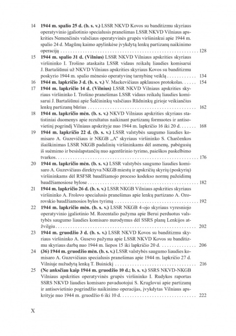 Sowiecki aparat represji wobec litewskiego i polskiego podziemia 1944-1945 Sowiecki aparat represji wobec litewskiego i polskiego podziemia 1944-1945