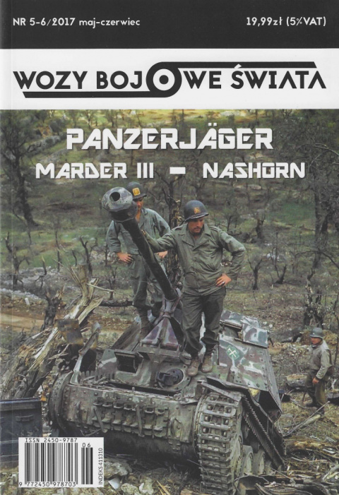 Panzerjager - Marder III - Nashorn. Wozy bojowe świata nr 5-6/2017
