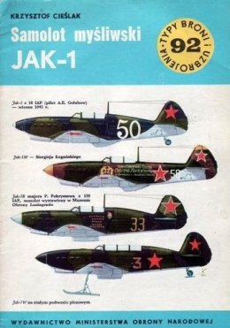 Samolot myśliwski JAK-1 TBiU92