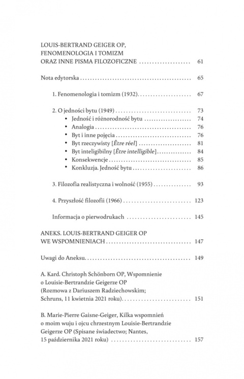Fenomenologia i tomizm oraz inne pisma filozoficzne Fenomenologia i tomizm oraz inne pisma filozoficzne
