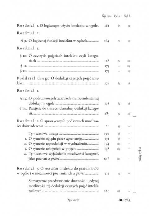Immanuel Kant. Dzieła zebrane, t. II Krytyka czystego rozumu Immanuel Kant. Dzieła zebrane, t. II Krytyka czystego rozumu