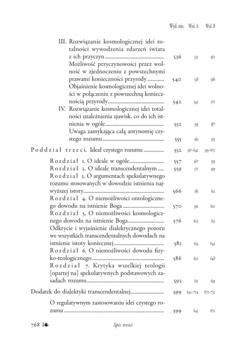 Immanuel Kant. Dzieła zebrane, t. II Krytyka czystego rozumu Immanuel Kant. Dzieła zebrane, t. II Krytyka czystego rozumu