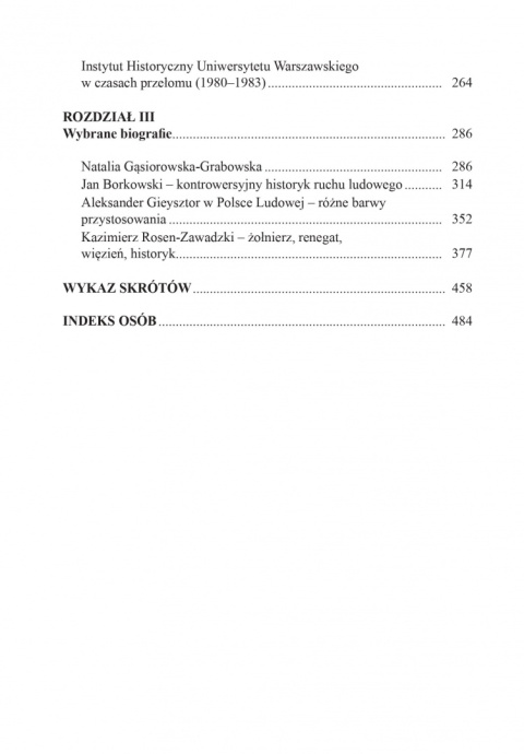 Historiografia i historycy w PRL. Szkice Historiografia i historycy w PRL. Szkice