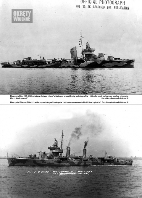 Kamuflaże okrętów U.S. Navy cz. I - 1940 - 1942 Numer specjalny 56 Kamuflaże okrętów U.S. Navy cz. I - 1940 - 1942 Numer specjalny 56