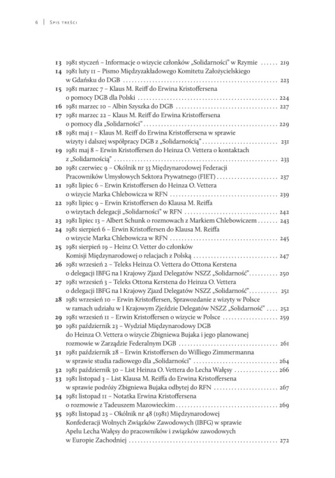 Niemiecka Federacja Związków Zawodowych wobec wydarzeń w Polsce w latach 1980 - 1983 Niemiecka Federacja Związków Zawodowych wobec wydarzeń w Polsce w latach 1980 - 1983