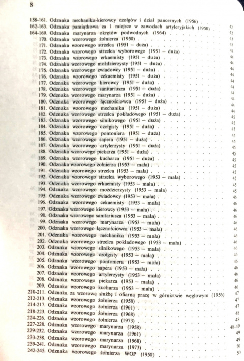 Odznaki i oznaki Ludowego Wojska Polskiego. Katalog Odznaki i oznaki Ludowego Wojska Polskiego. Katalog