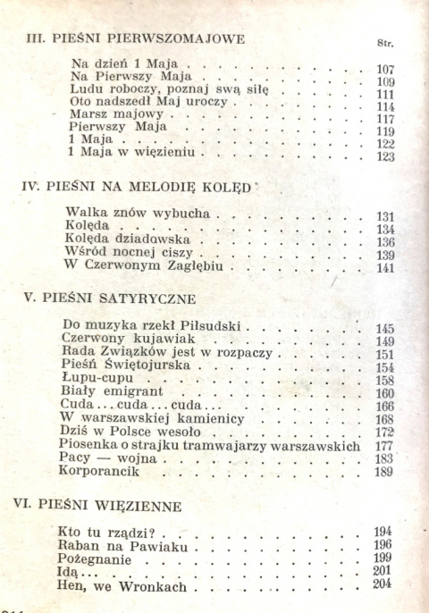 Polskie pieśni rewolucyjne z lat 1918-1939 Polskie pieśni rewolucyjne z lat 1918-1939