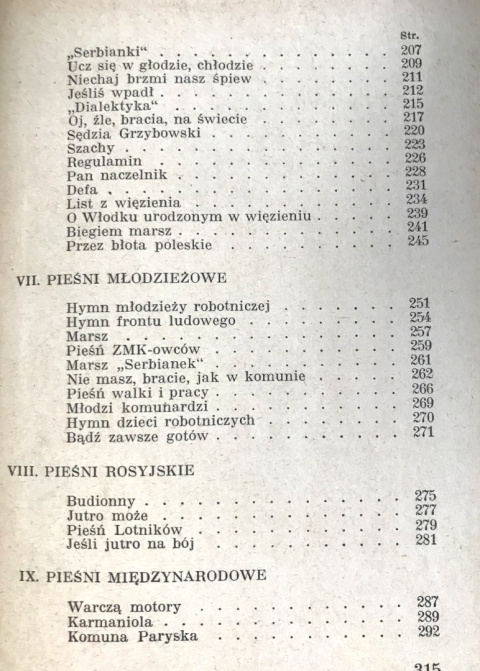 Polskie pieśni rewolucyjne z lat 1918-1939 Polskie pieśni rewolucyjne z lat 1918-1939