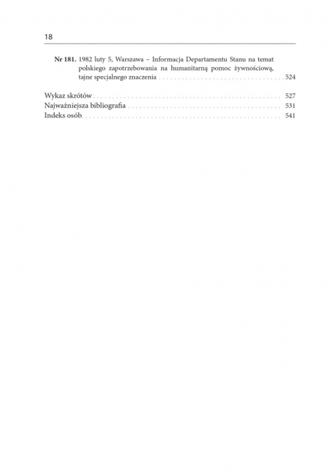 Post po Karnawale. Amerykańskie placówki dyplomatyczne w PRL wobec pierwszych tygodni stanu wojennego Post po Karnawale. Amerykańskie placówki dyplomatyczne w PRL wobec pierwszych tygodni stanu wojennego