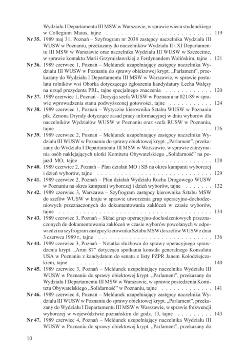 Wybory czerwcowe 1989 r. w województwie poznańskim. Wybór dokumentów Wybory czerwcowe 1989 r. w województwie poznańskim. Wybór dokumentów