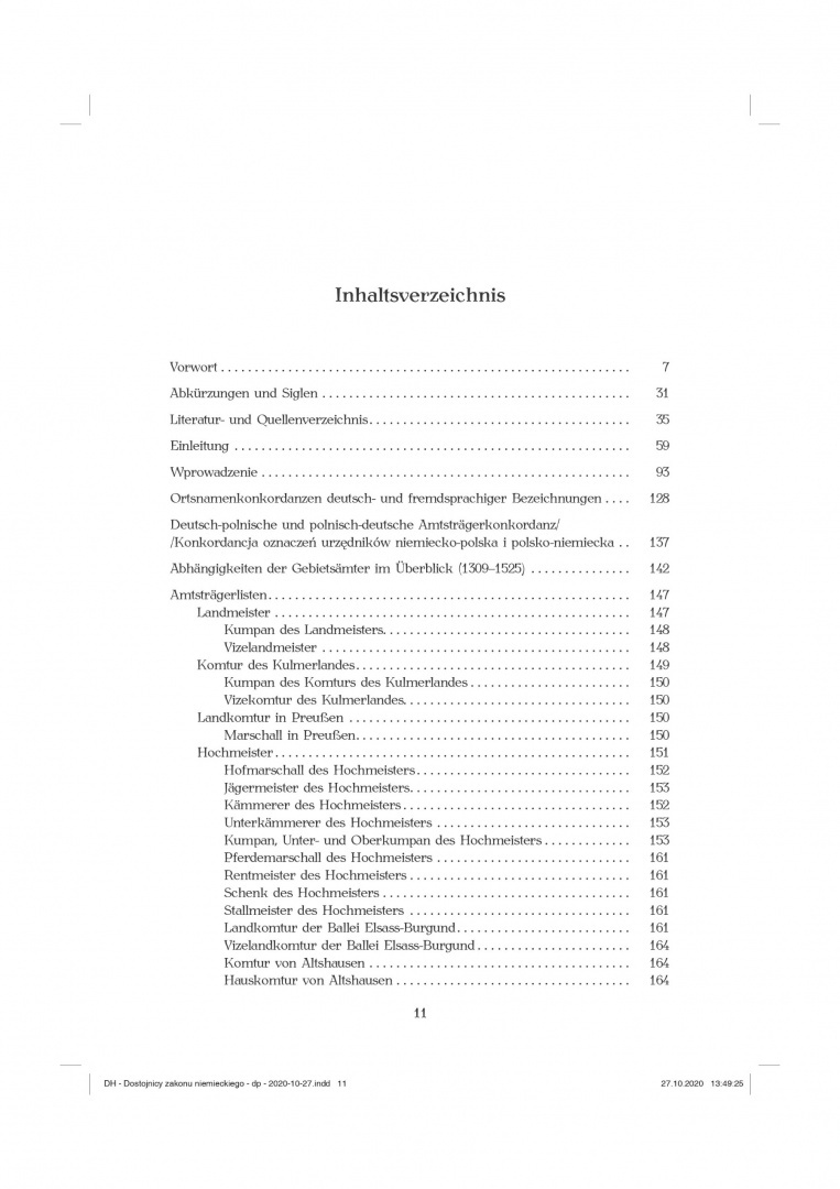 Amtstrager des Deutschen Ordens. Dostojnicy zakonu niemieckiego Amtstrager des Deutschen Ordens. Dostojnicy zakonu niemieckiego