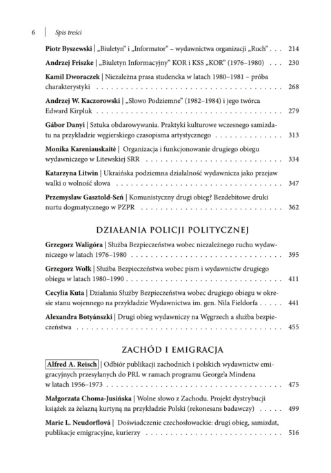 Drugi obieg w PRL na tle samizdatu w państwach bloku sowieckiego po 1956 roku Drugi obieg w PRL na tle samizdatu w państwach bloku sowieckiego po 1956 roku