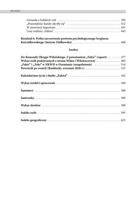 Fakir Sergiusz Kościałkowski Tom 3. Śmierć i zagłada na Wileńszczyźnie Fakir Sergiusz Kościałkowski Tom 3. Śmierć i zagłada na Wileńszczyźnie