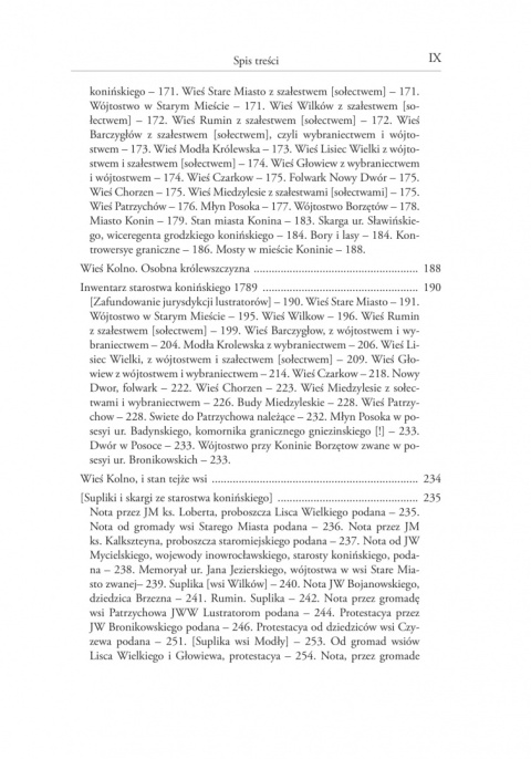 Lustracja Województw Wielkopolskich i Kujawskich 1789 Część I. Województwo kaliskie Lustracja Województw Wielkopolskich i Kujawskich 1789 Część I. Województwo kaliskie