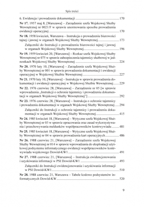 Normatywy Wojskowej Służby Wewnętrznej (1957–1990) Normatywy Wojskowej Służby Wewnętrznej (1957–1990)