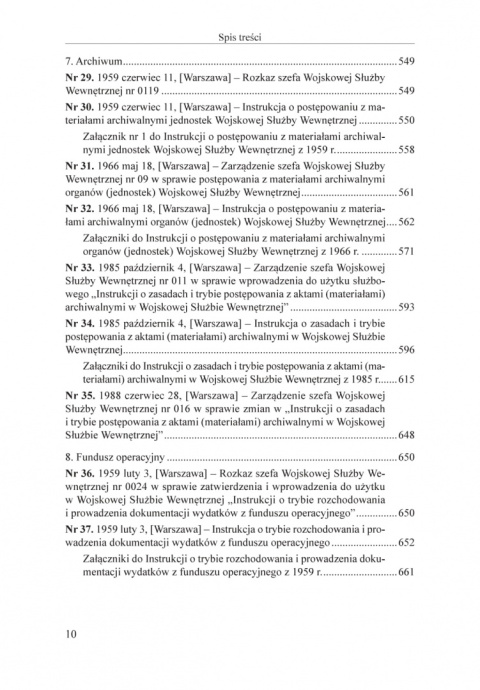 Normatywy Wojskowej Służby Wewnętrznej (1957–1990) Normatywy Wojskowej Służby Wewnętrznej (1957–1990)