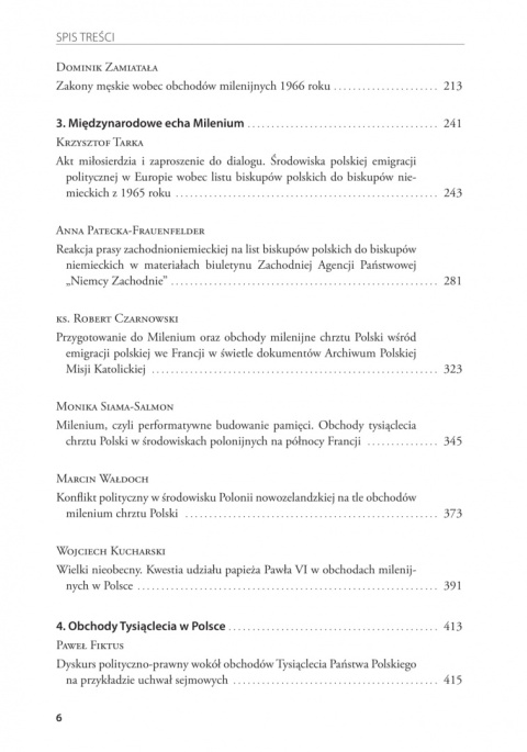 Pół wieku Milenium. Religijne, polityczne i społeczne aspekty obchodów Tysiąclecia Chrztu Polski (1956 –1966/1967) Pół wieku Milenium. Religijne, polityczne i społeczne aspekty obchodów Tysiąclecia Chrztu Polski (1956 –1966/1967)