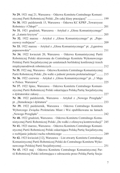 Przeciw socjalistom. Komunistyczna Partia Robotnicza Polski/ Komunistyczna Partia Polski wobec Polskiej Partii Socjalistycznej.. Przeciw socjalistom. Komunistyczna Partia Robotnicza Polski/ Komunistyczna Partia Polski wobec Polskiej Partii Socjalistycznej..