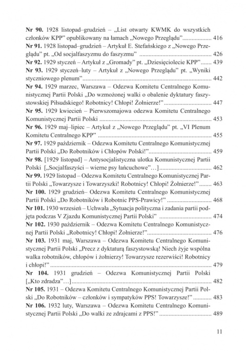Przeciw socjalistom. Komunistyczna Partia Robotnicza Polski/ Komunistyczna Partia Polski wobec Polskiej Partii Socjalistycznej.. Przeciw socjalistom. Komunistyczna Partia Robotnicza Polski/ Komunistyczna Partia Polski wobec Polskiej Partii Socjalistycznej..